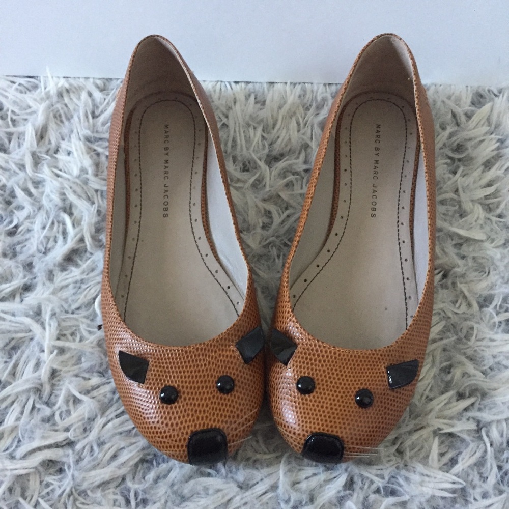 Marc by Marc Jacobs leather mouse flats size 8.5